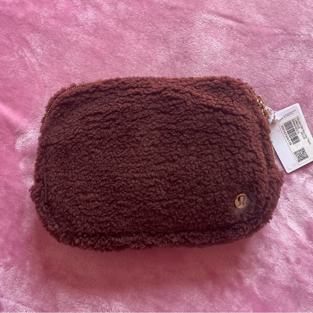 Lululemon Athletica Brown Sherpa Belt Bag
